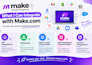 integrate your apps with make com using apis and webhooks